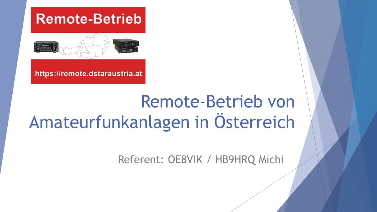 Videoaufzeichnung des WEBINAR “Remote-Betrieb von Amateurfunkanlagen in Österreich” post thumbnail image